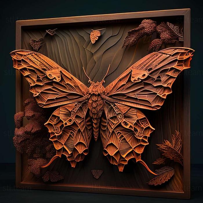 3D model Polygonia interposita (STL)